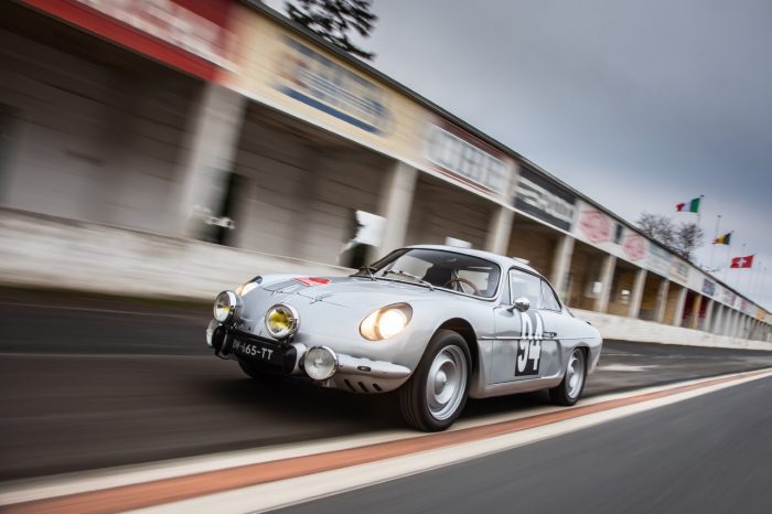 Extremely rare Alpine A 110 1300 S 1964 factory competition/light body. Double overhead camshaft engine type T55