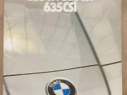 BMW 628, 633,635 CSI Advertising catalog in French