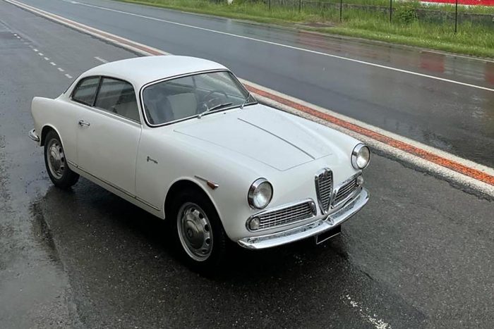 Alfa Roméo Giulietta Sprint 1960 Machining numbers .