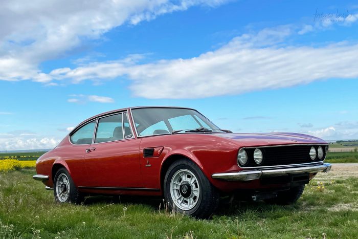 Fiat Dino coupé 2.4 L, Rosso Ossi N ° 163, 1971, Matching numbers.