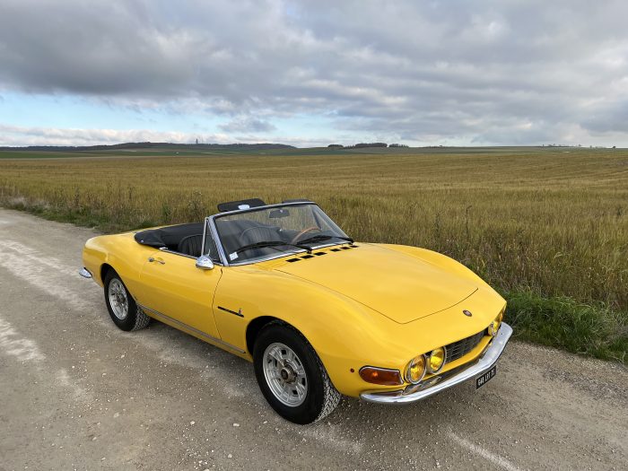 Timeless and sculptural Fiat Dino Spider 2 liters type 135 AS from 1968 ,chassis N°1104.