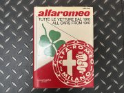 Alfa Roméo Luigi Fusi, tutte le vetture édition originale 1978