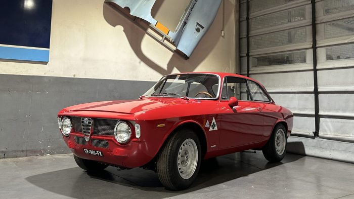 Alfa Romeo 1600 GTA 1965, full restoration, full file, full history
