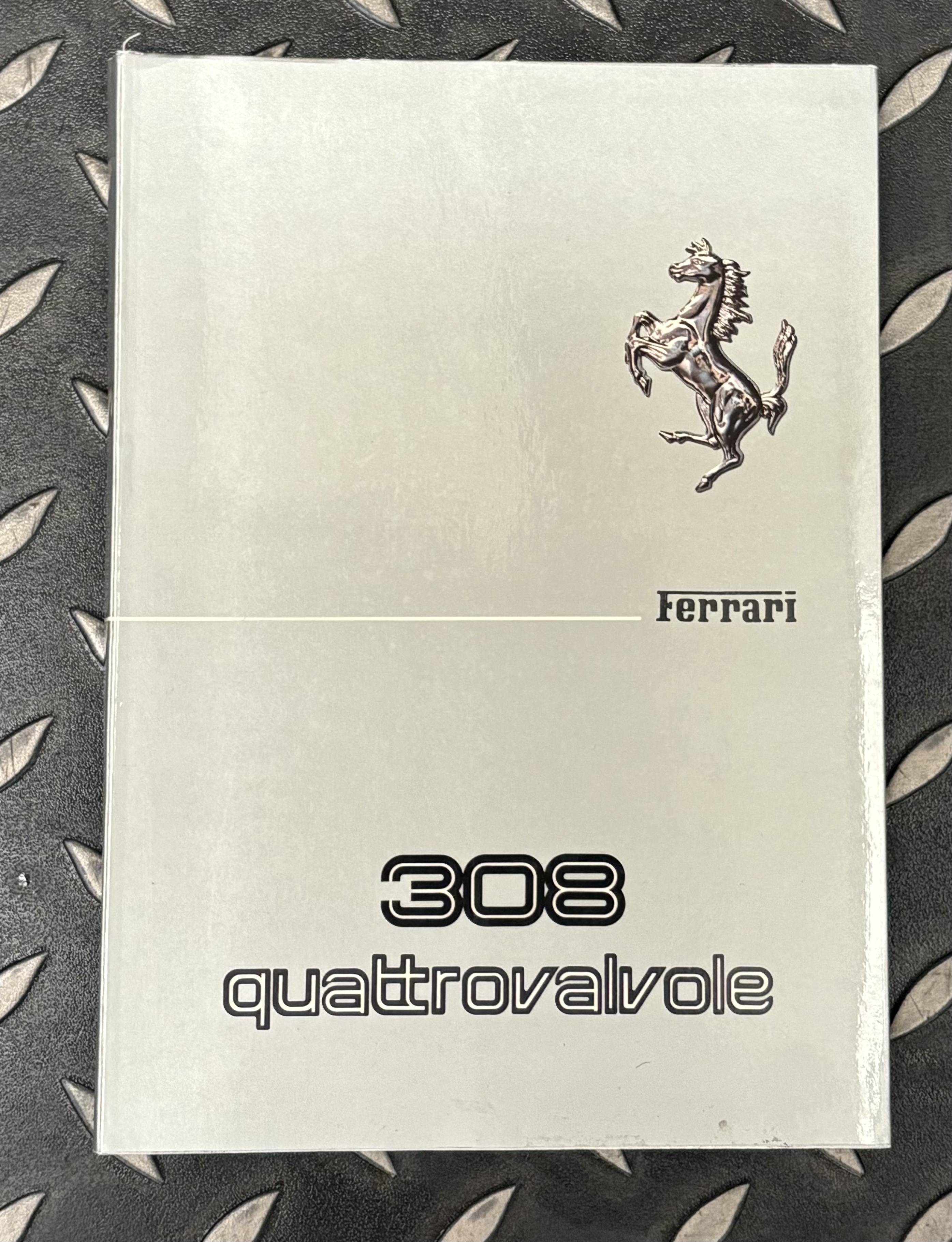 Ferrari Owner’s Manual – Grey Edition