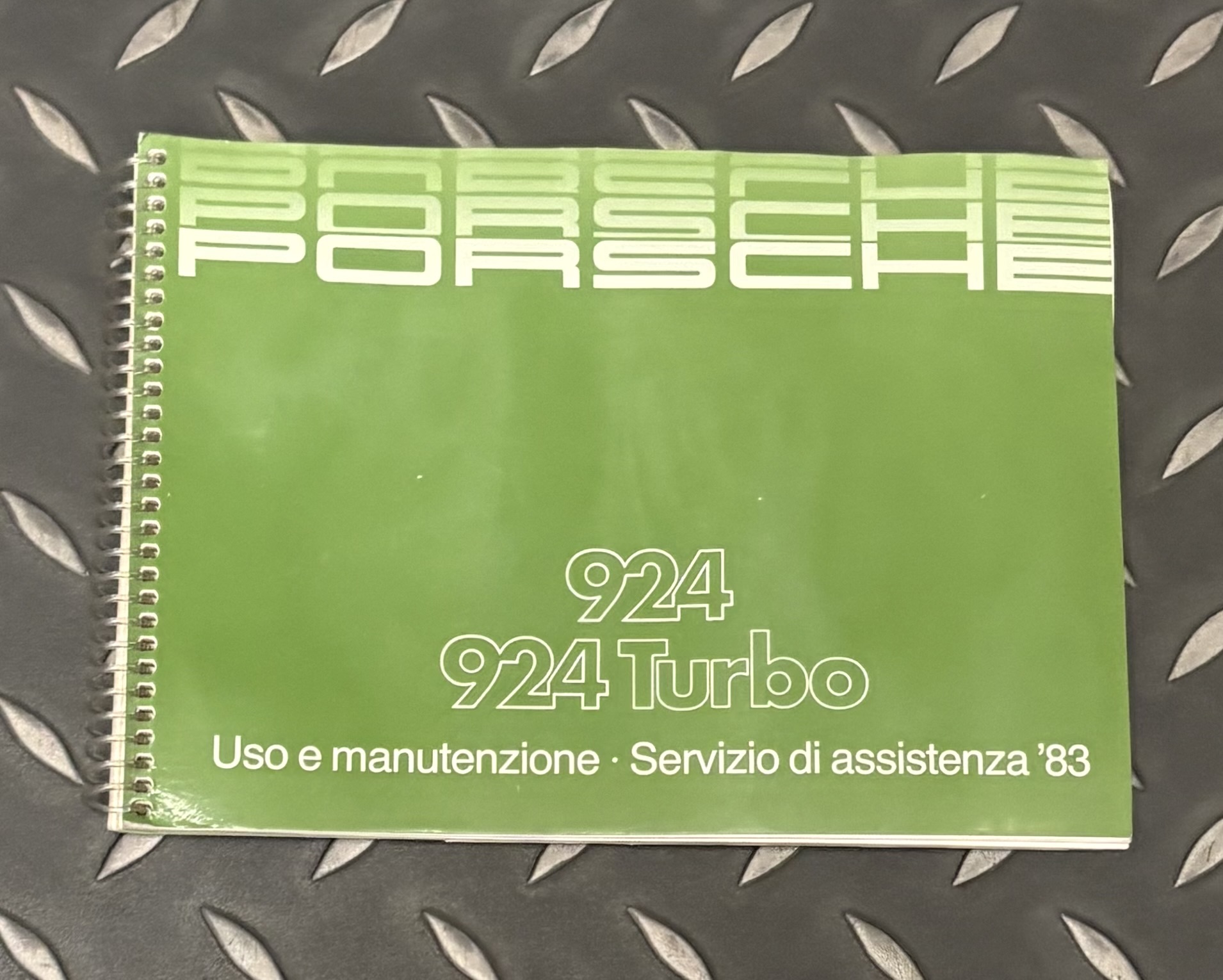 Porsche 924 / 924 Turbo Owner’s Manual – Original
