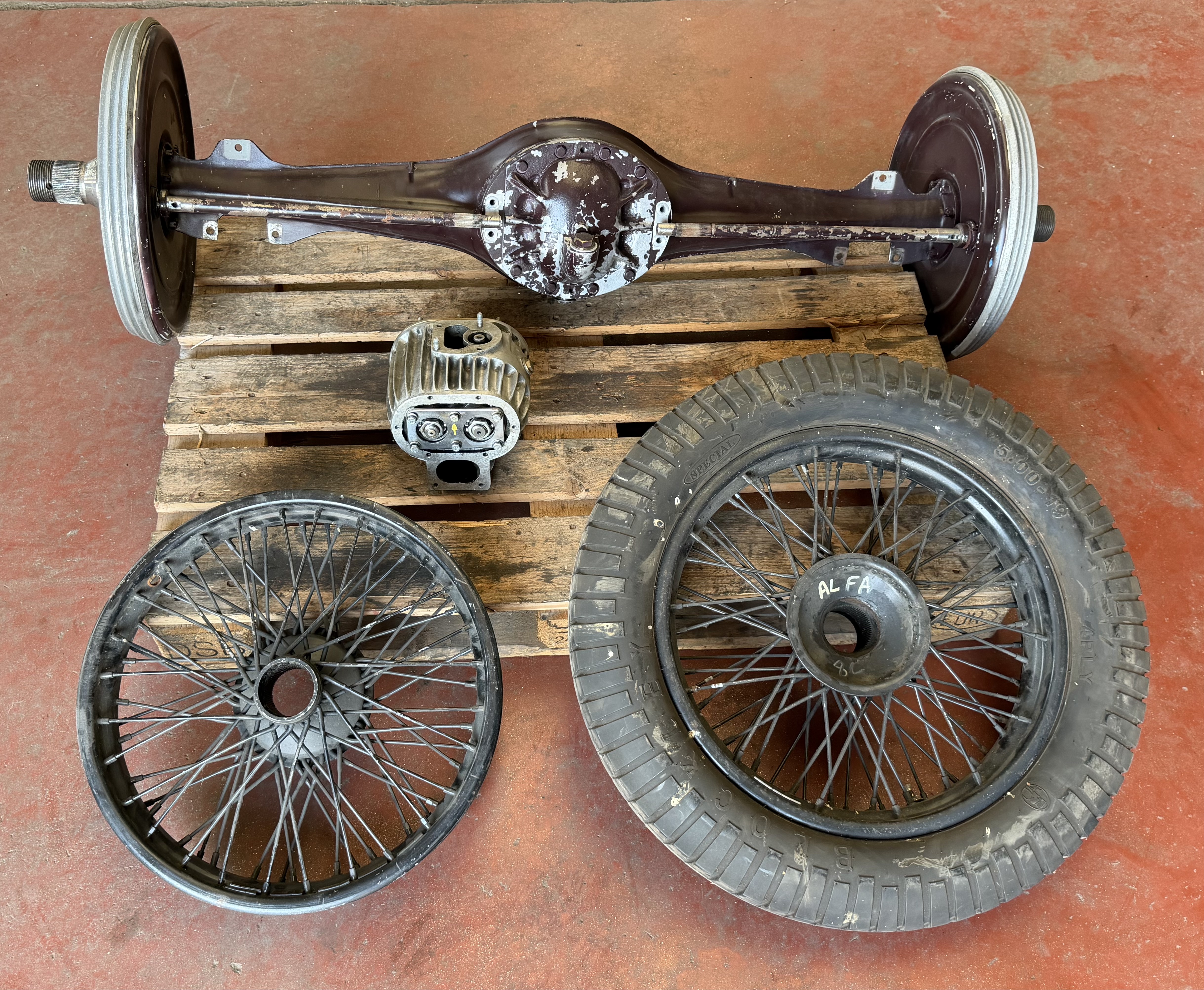 Alfa Romeo 8C parts