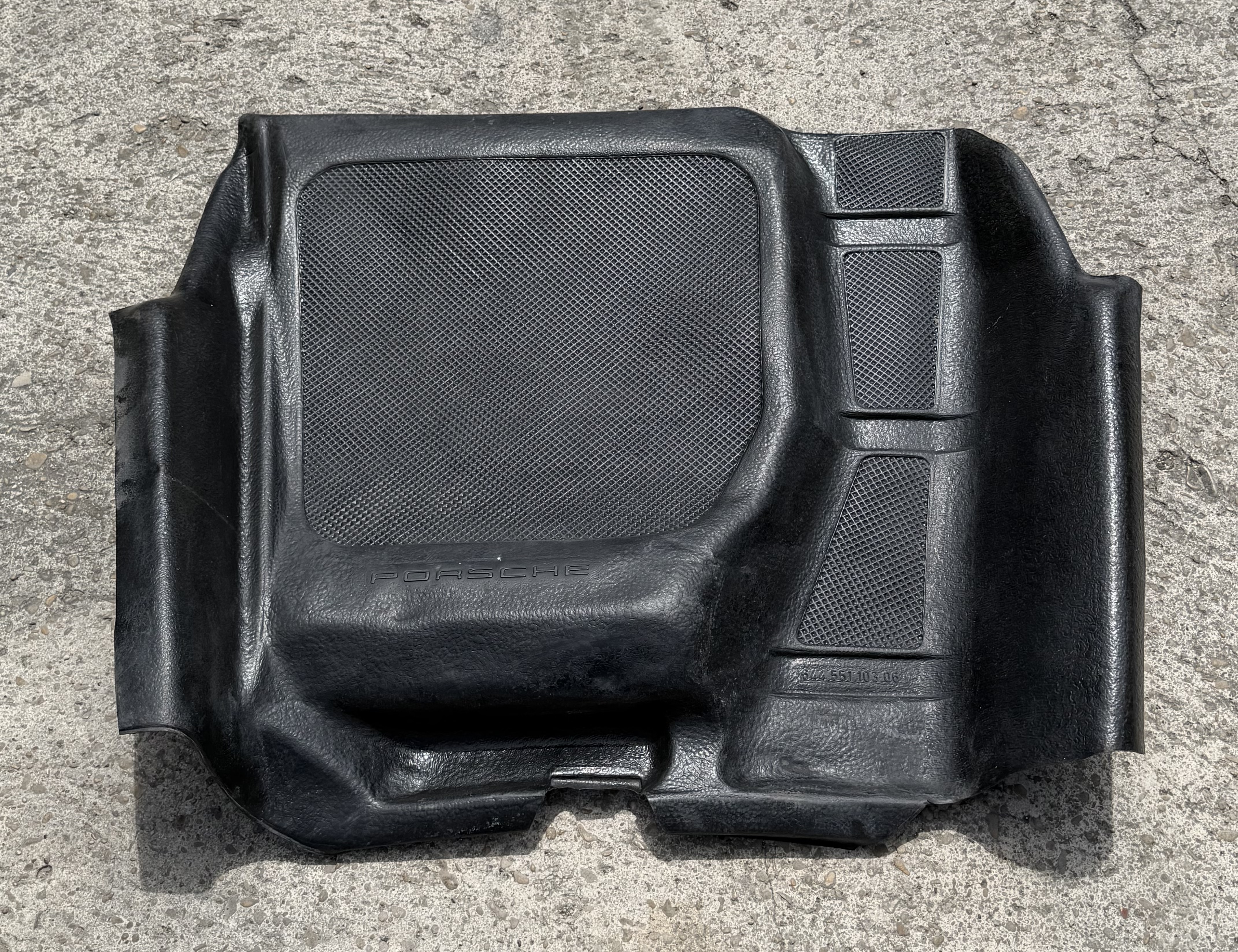 Porsche 356 B / C front truck interior carpet